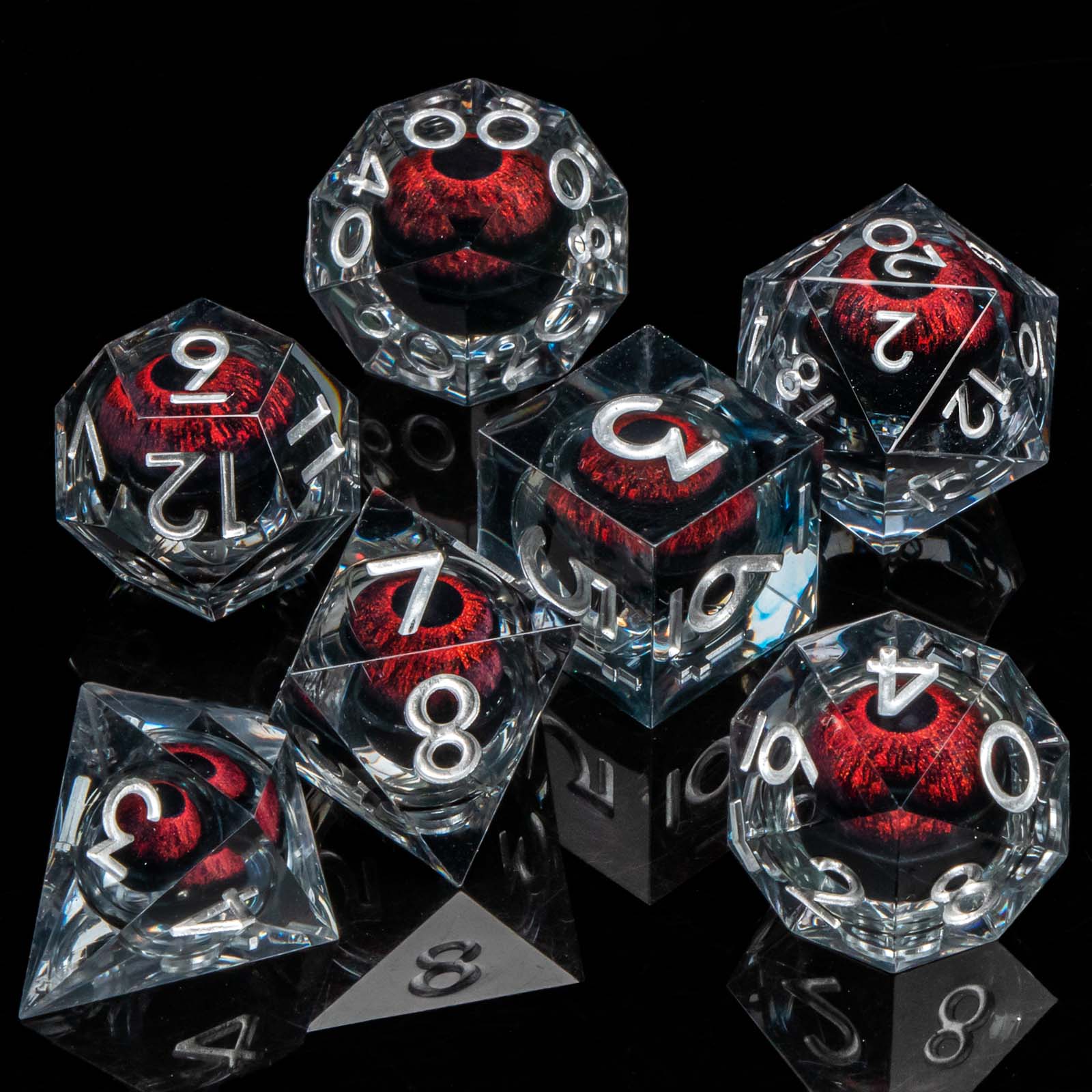 Board Game Dungeons And Dragons - DND النرد السائل تدفق الأساسية الراتنج