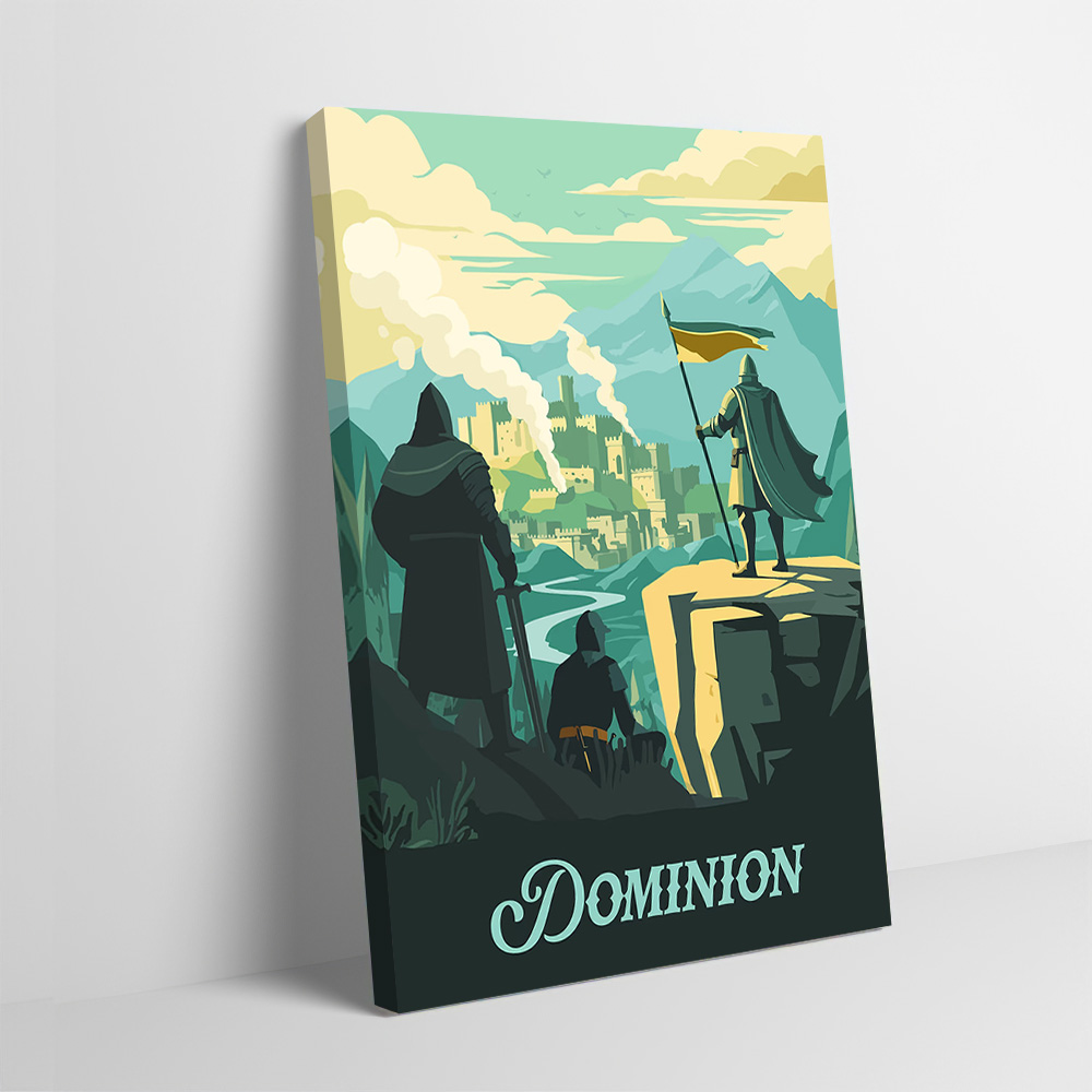 Board Game Inspiration - ملصق مستوحى من لعبة دومينيون، لوحة