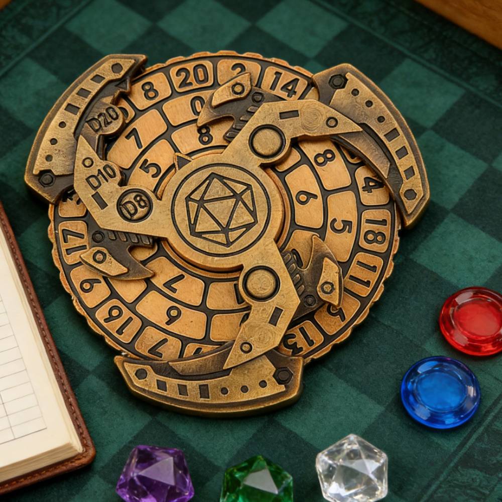 Board Game Dungeons And Dragons - مجموعة نرد جيروسكوبية للعبة دانجنز آند