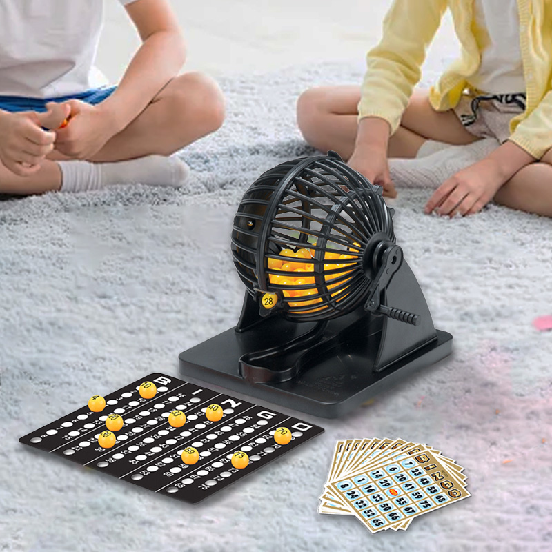 Board Game Electronic Table - أوتاد مكنسة قفص آلة اليانصيب من