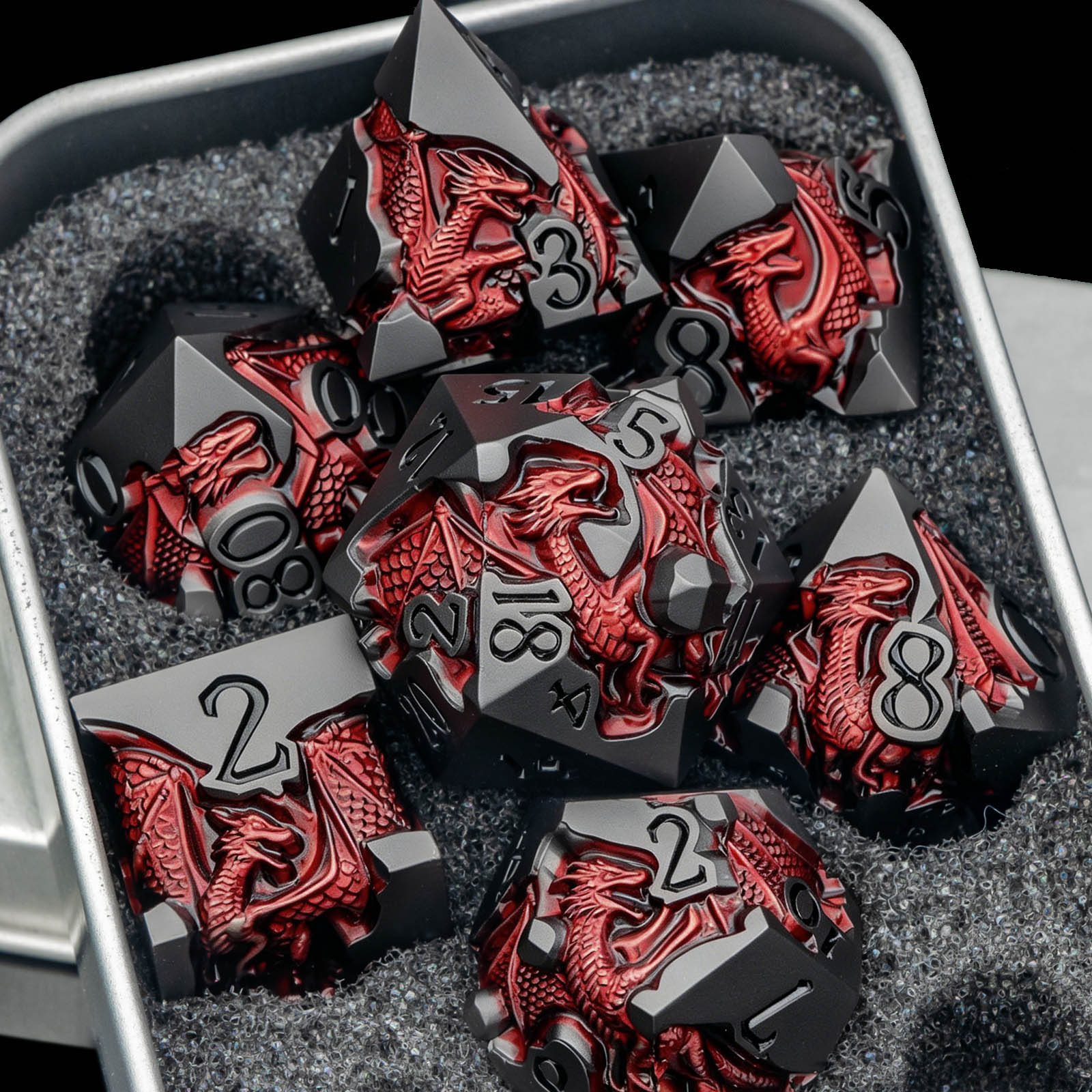 Board Game Dungeons And Dragons - مجموعة نرد التنين للعبة تقمص الأدوار،
