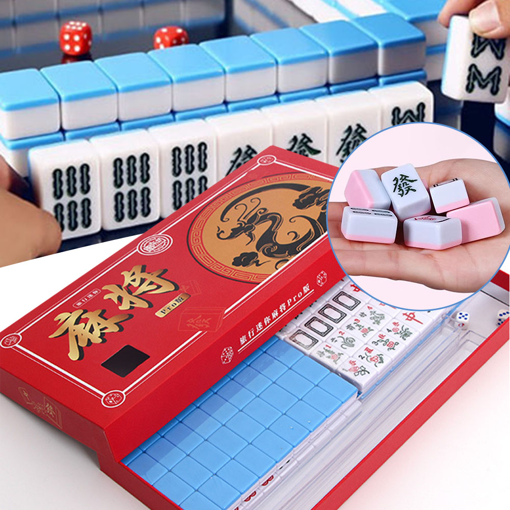 Board Game Pdf - مجموعة ما جونغ صغيرة محمولة للسفر