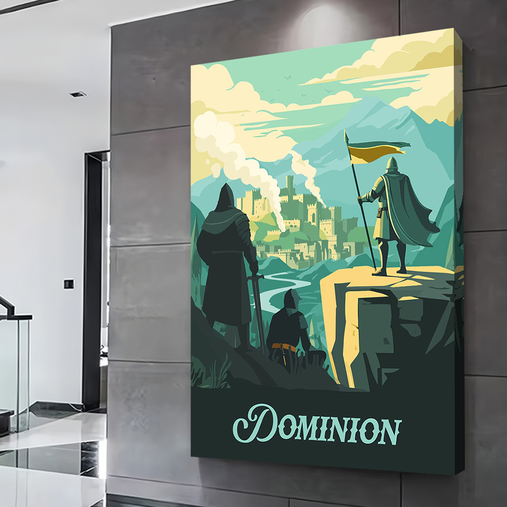 ملصق مستوحى من لعبة دومينيون،  - مراجعة Board Game Inspiration وسعره
