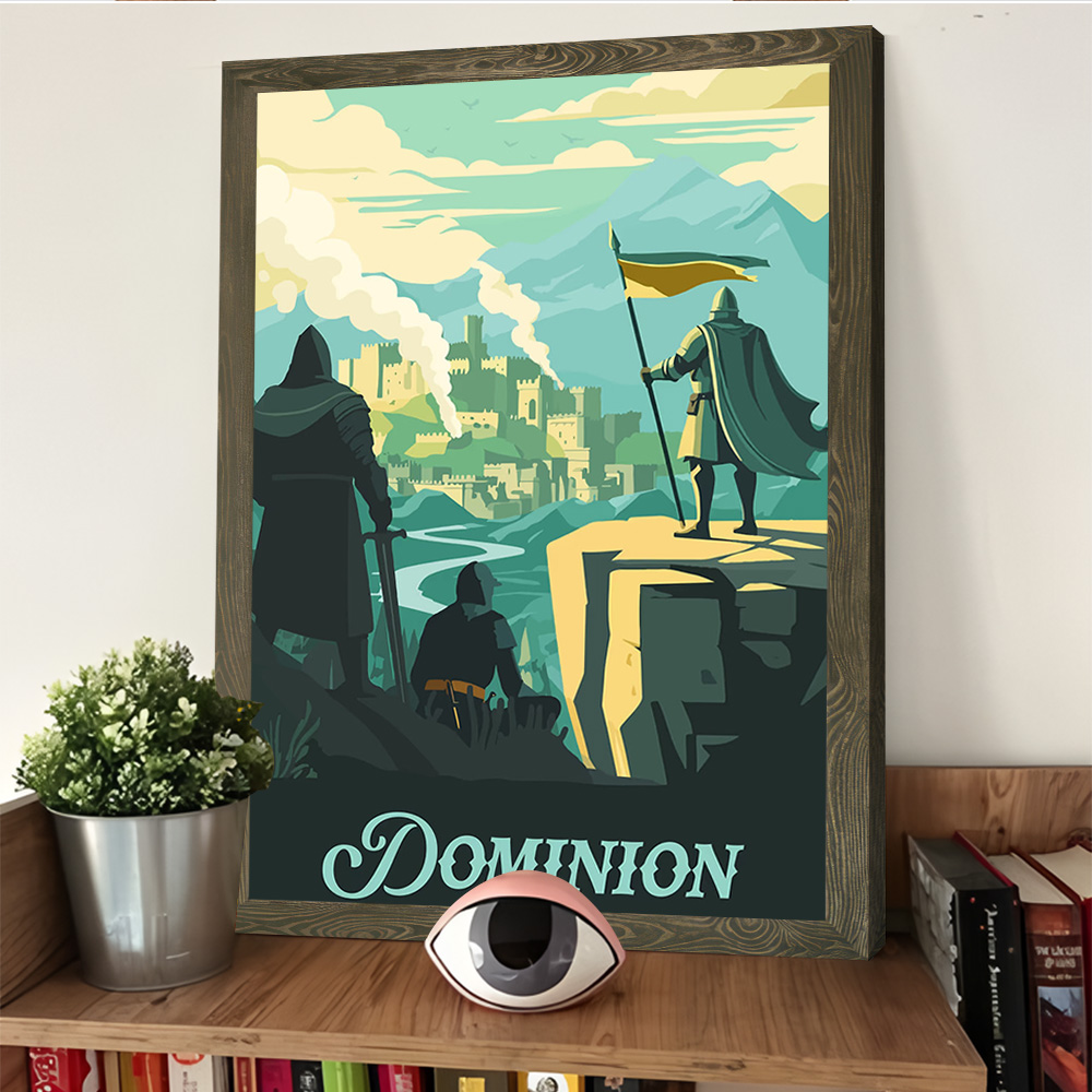 ملصق مستوحى من لعبة دومينيون،  - مراجعة Board Game Inspiration وسعره