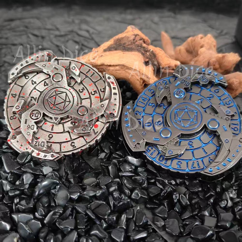 مجموعة نرد جيروسكوبية للعبة دا - مراجعة Board Game Dungeons And Dragons وسعره