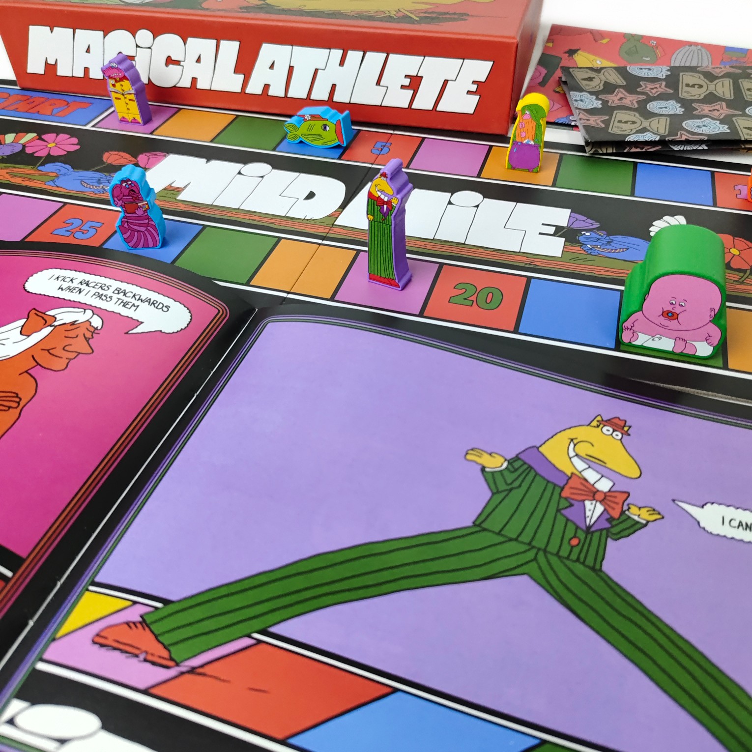 لعبة بطاقات MAGICAL ATHLETE، أ - مراجعة Board Game Pdf وسعره
