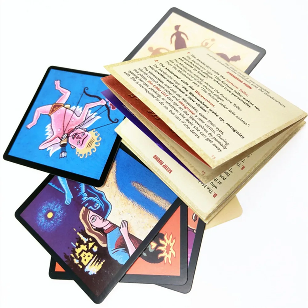 لعبة لوحية لقتل الذئب، بطاقات  - مراجعة Board Game Werewolf وسعره