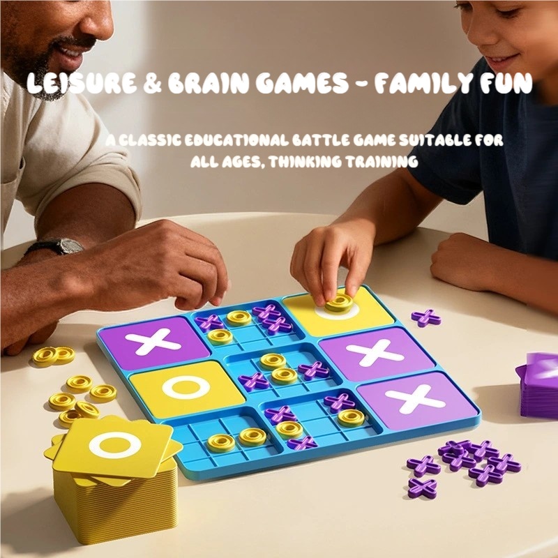 لعبة لوحية تيك تاك تو بتسع مرب - مراجعة Board Game Electronic Table وسعره