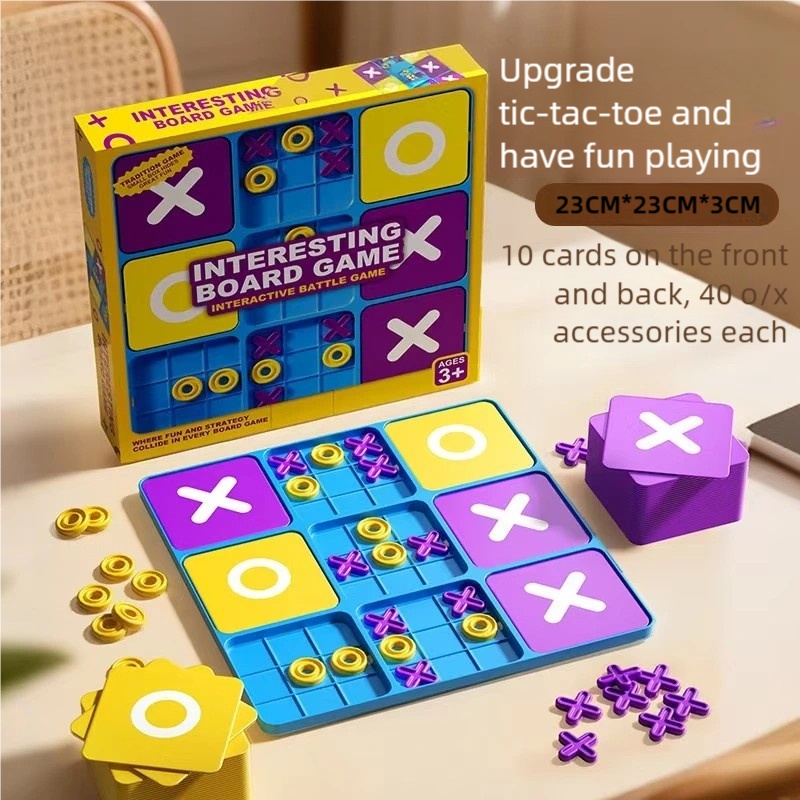 لعبة لوحية تيك تاك تو بتسع مرب - مراجعة Board Game Electronic Table وسعره