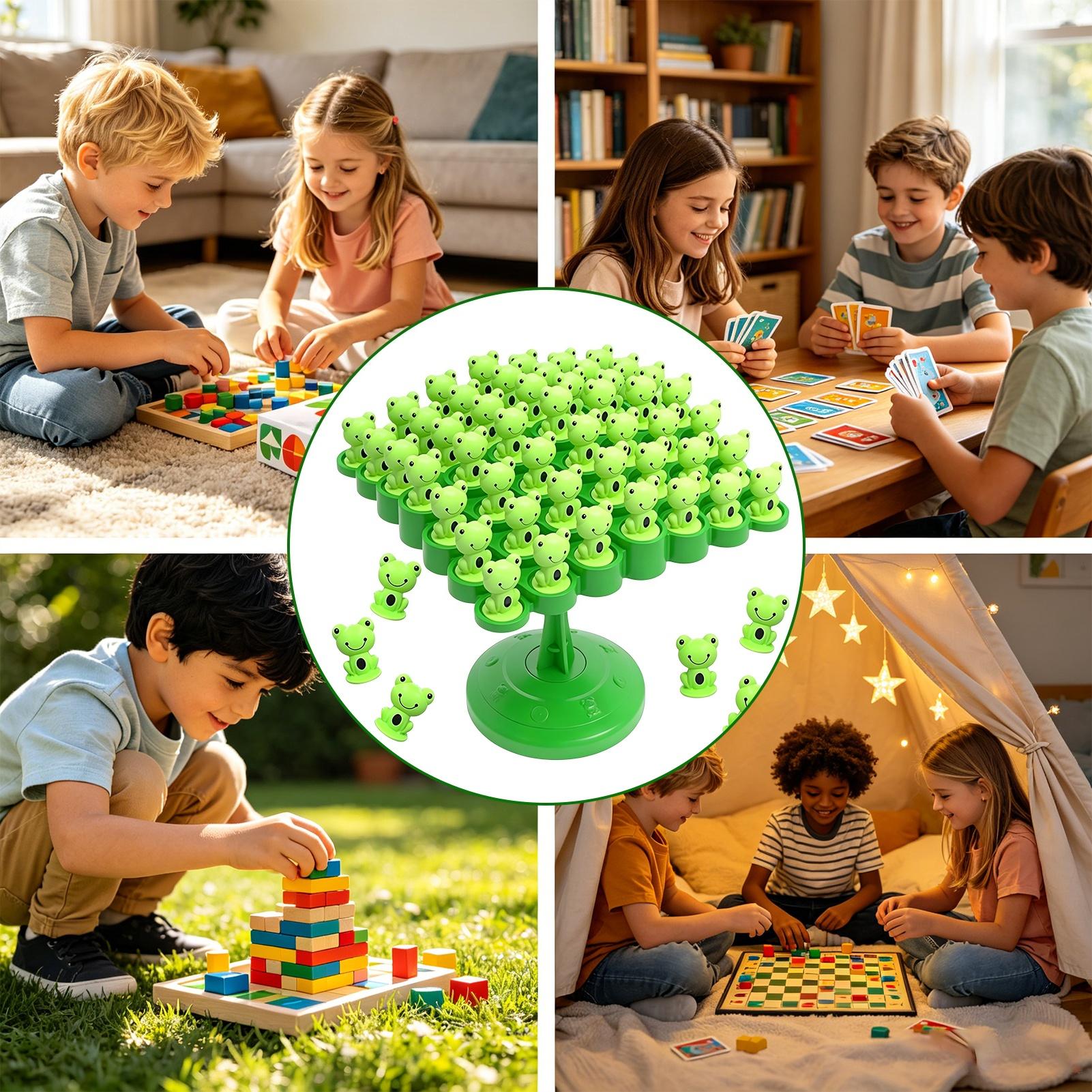 لعبة توازن الضفادع الممتعة للأ - مراجعة Board Game Electronic Table وسعره
