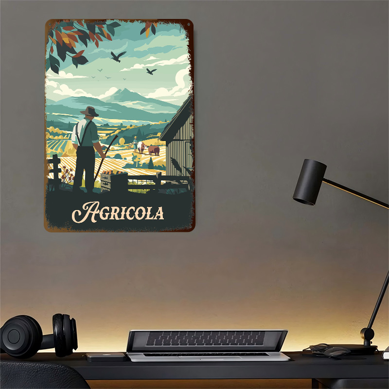 لوحة معدنية مخصصة بتصميم مستوح - مراجعة Board Game Inspiration وسعره