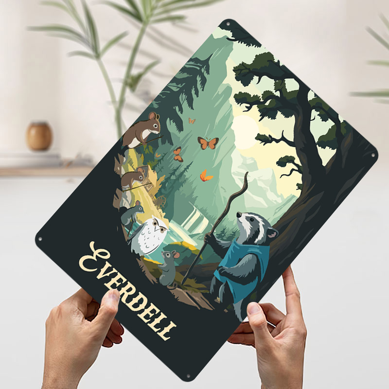 لافتة معدنية مستوحاة من لعبة إ - مراجعة Board Game Inspiration وسعره