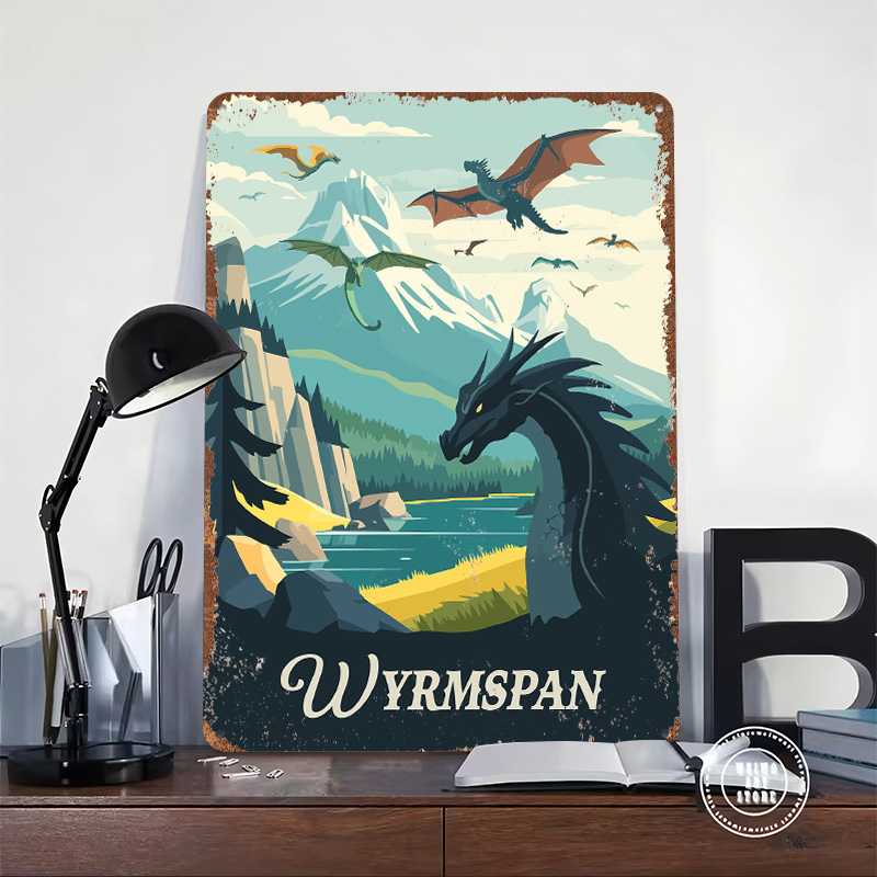لوحة معدنية عتيقة مستوحاة من ل - مراجعة Board Game Inspiration وسعره