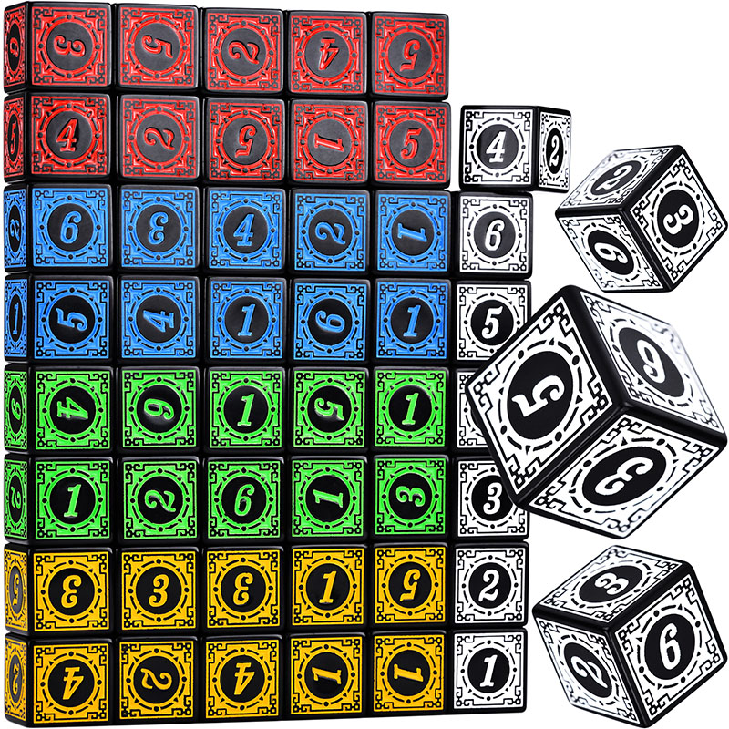 10 قطعة/المجموعة مجموعة نرد أك - مراجعة Board Game Dungeons And Dragons وسعره