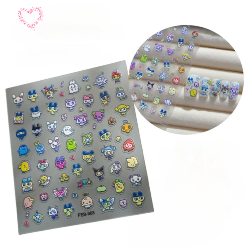 ملصقات أظافر إلكترونية جديدة ث - مراجعة Bandai Model Tamagotchi وسعره