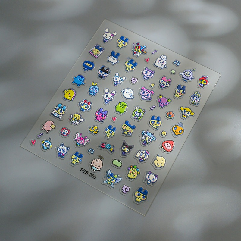 ملصقات أظافر إلكترونية جديدة ث - مراجعة Bandai Model Tamagotchi وسعره