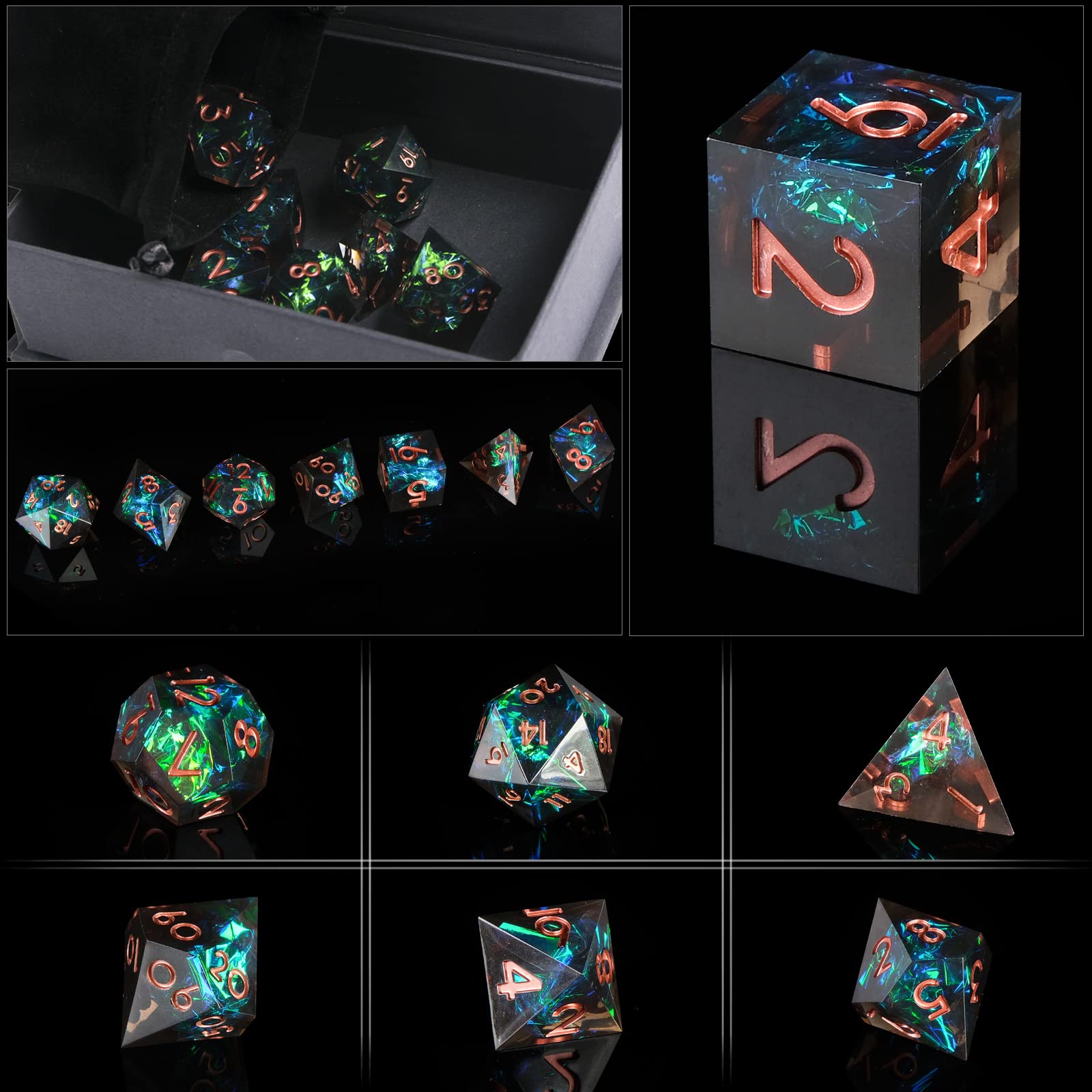 مجموعة نرد DND بحافة حادة من ا - مراجعة Board Game Dungeons And Dragons وسعره